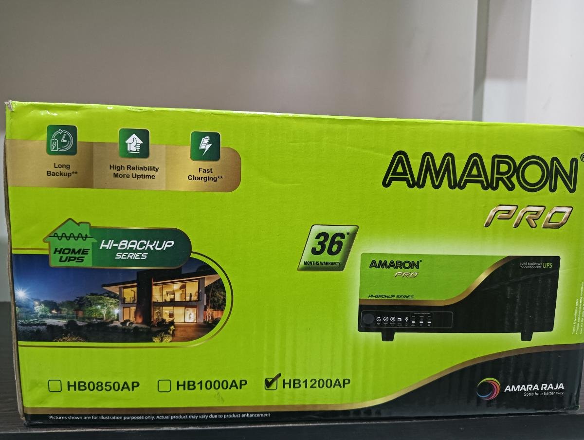 AMARON 36S-HB1200AP 12V 1200VA SINEWAVE