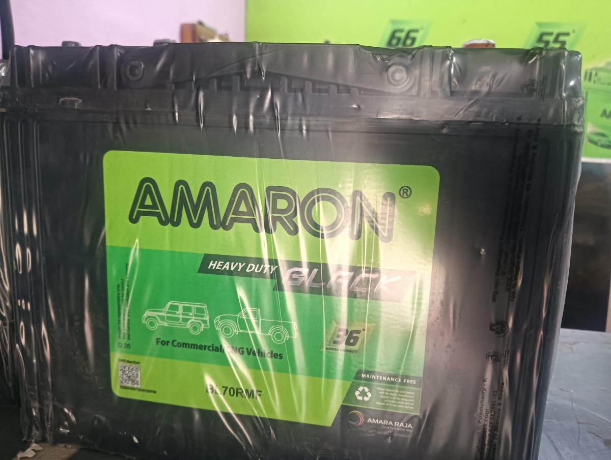AMARON 36S-BL70RMF BLACK 12V-65AH
