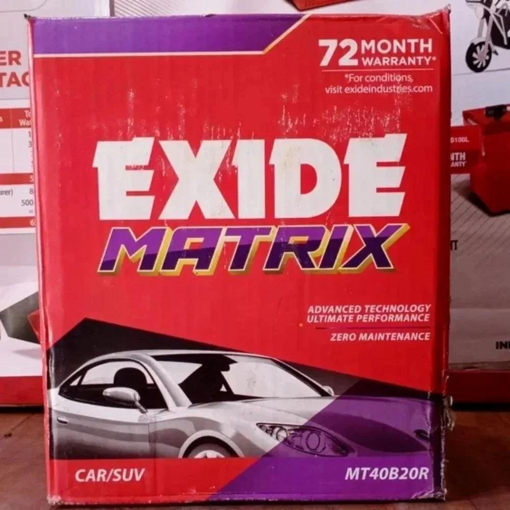 EXIDE 72S-MATRIX MT40B20R 12V-45AH